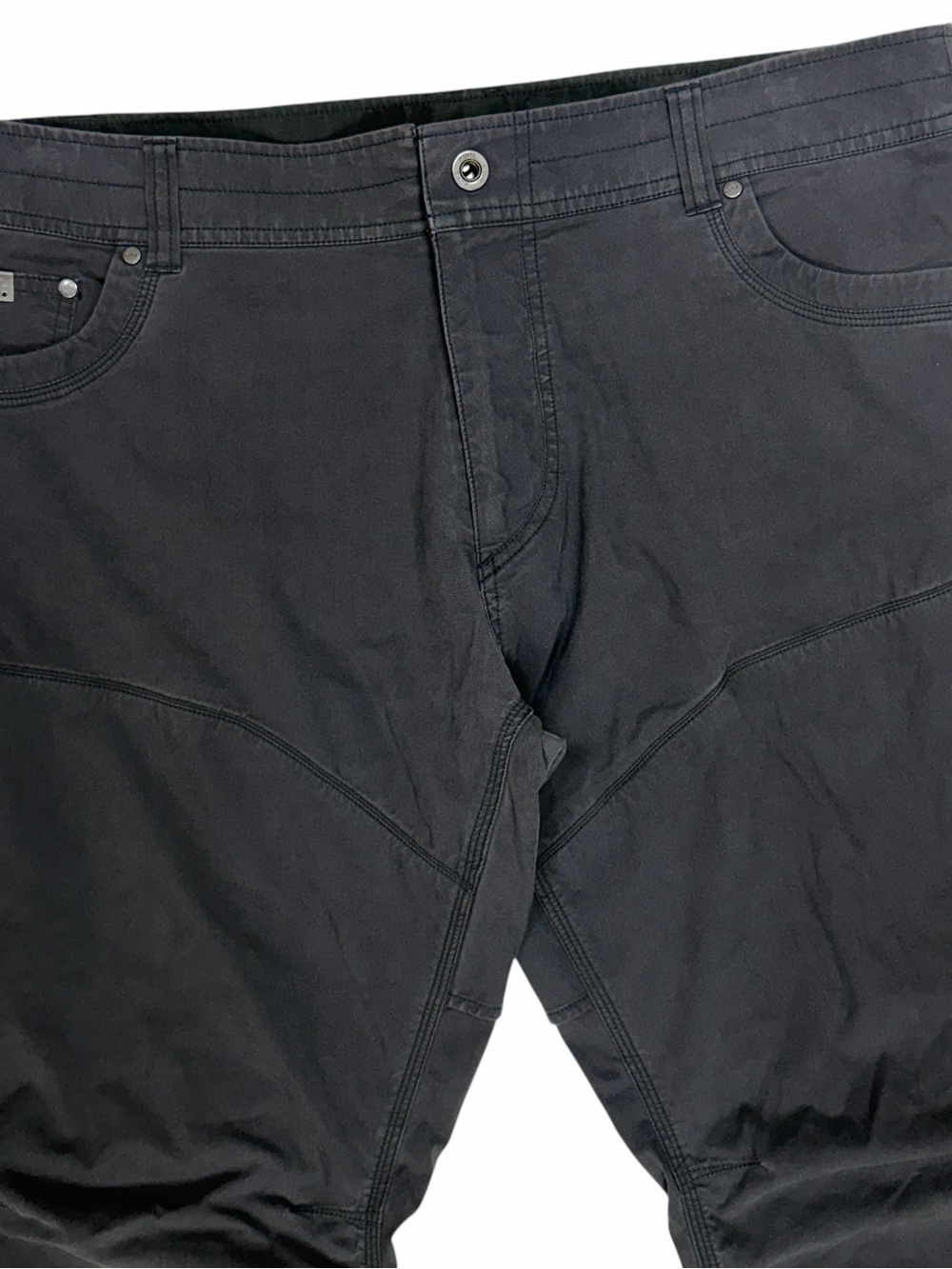 Kuhl Konfidant Air Pants Pants Mens 38x32 Gray Cargo Outdoor Hiking Stretch 5098